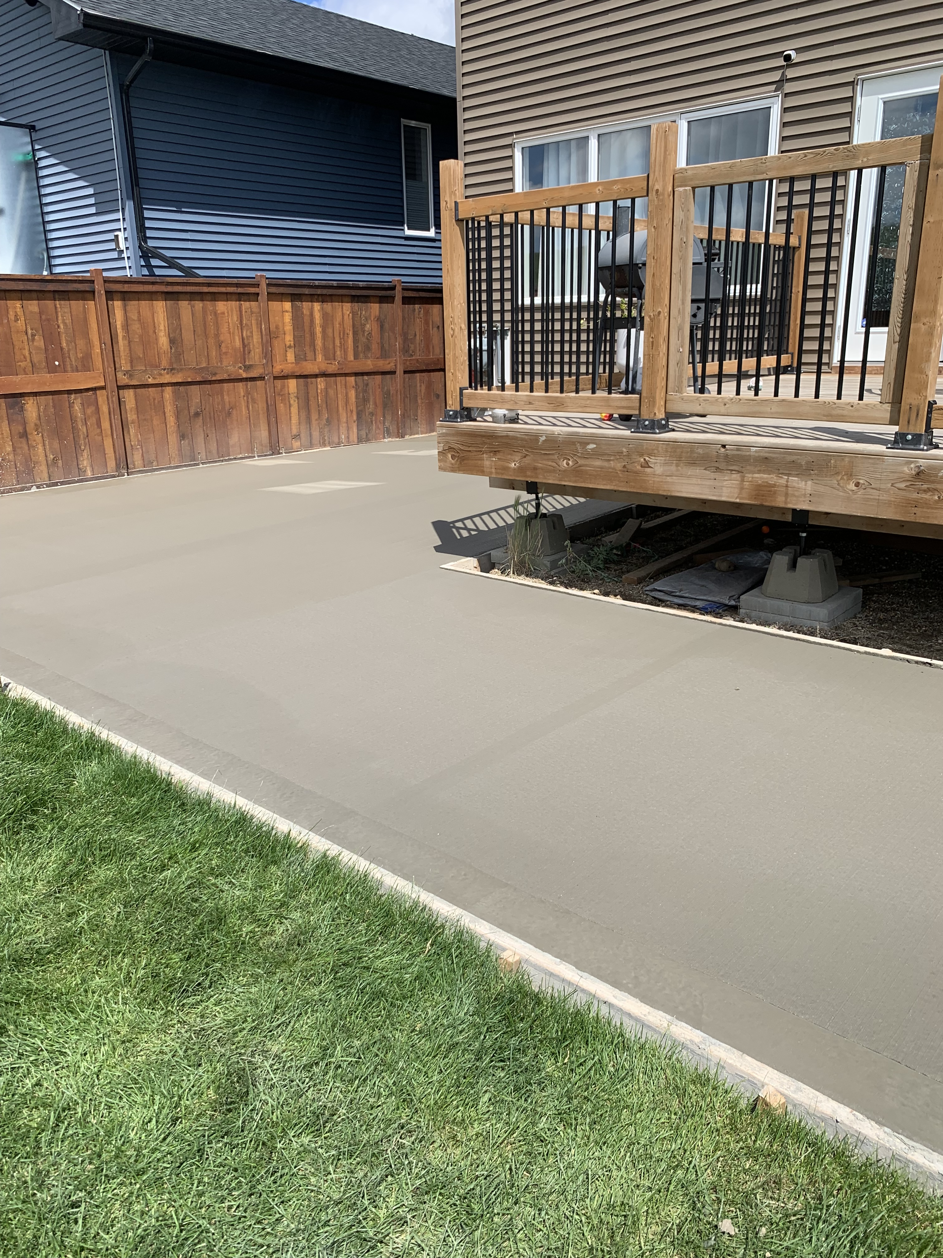 Slide 10: Finished driveway